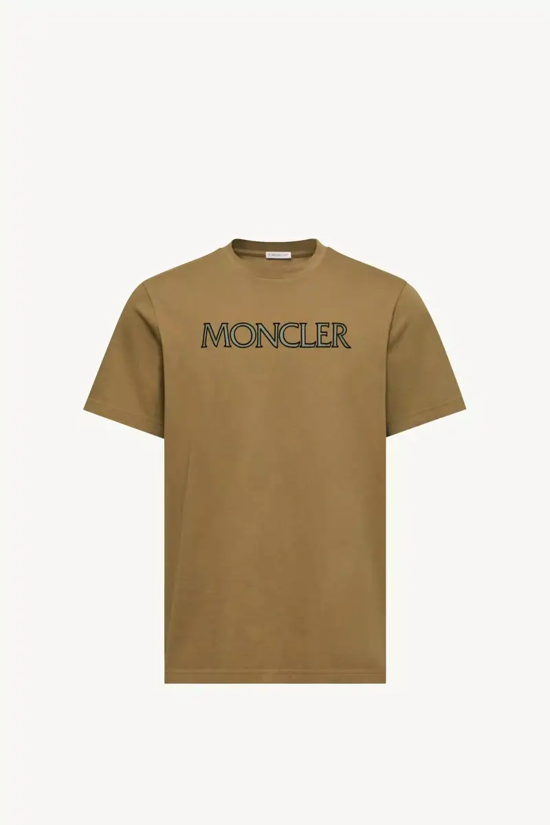 Moncler Logo Print Cotton T-shirt | Thumbnail 2 Moncler Logo Print Cotton T-shirt | Thumbnail 2