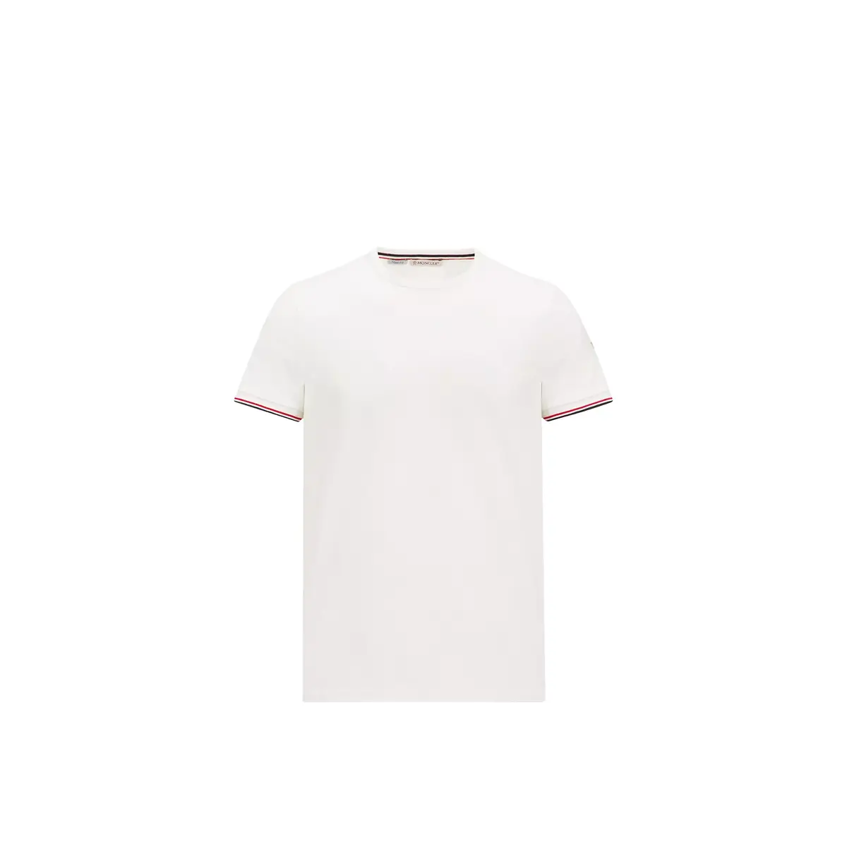Tricolor-trimmed Cotton T-shirt Tricolor-trimmed Cotton T-shirt
