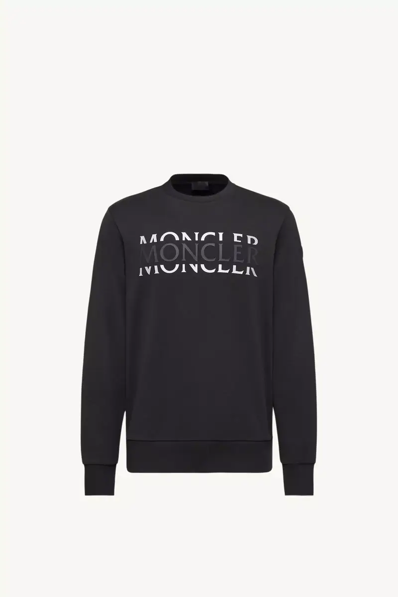 Moncler Logo Cotton Jersey Long Sleeve T-shirt | Thumbnail 2