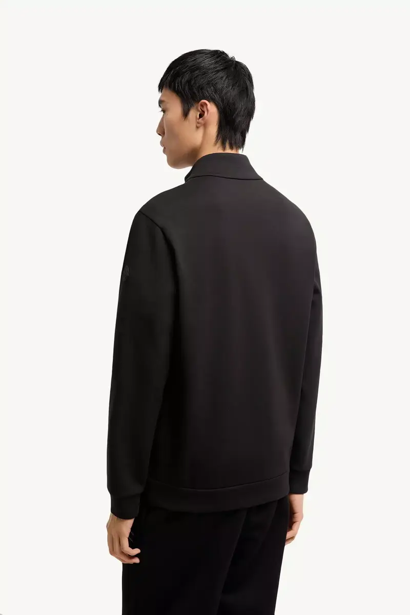 Moncler Logo Cotton Zip-up Sweatshirt | Thumbnail 6 Moncler Logo Cotton Zip-up Sweatshirt | Thumbnail 6