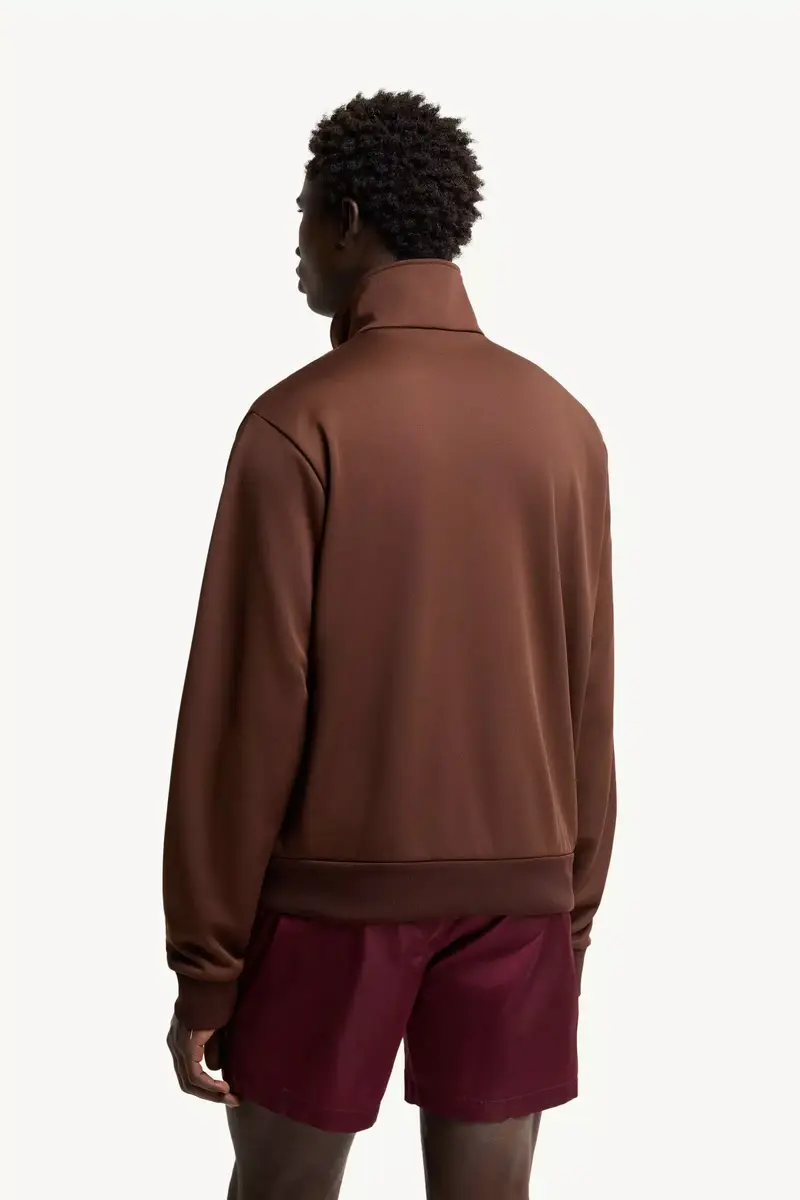Moncler Topstitched Turtleneck Zip-up Sweatshirt | Thumbnail 6
