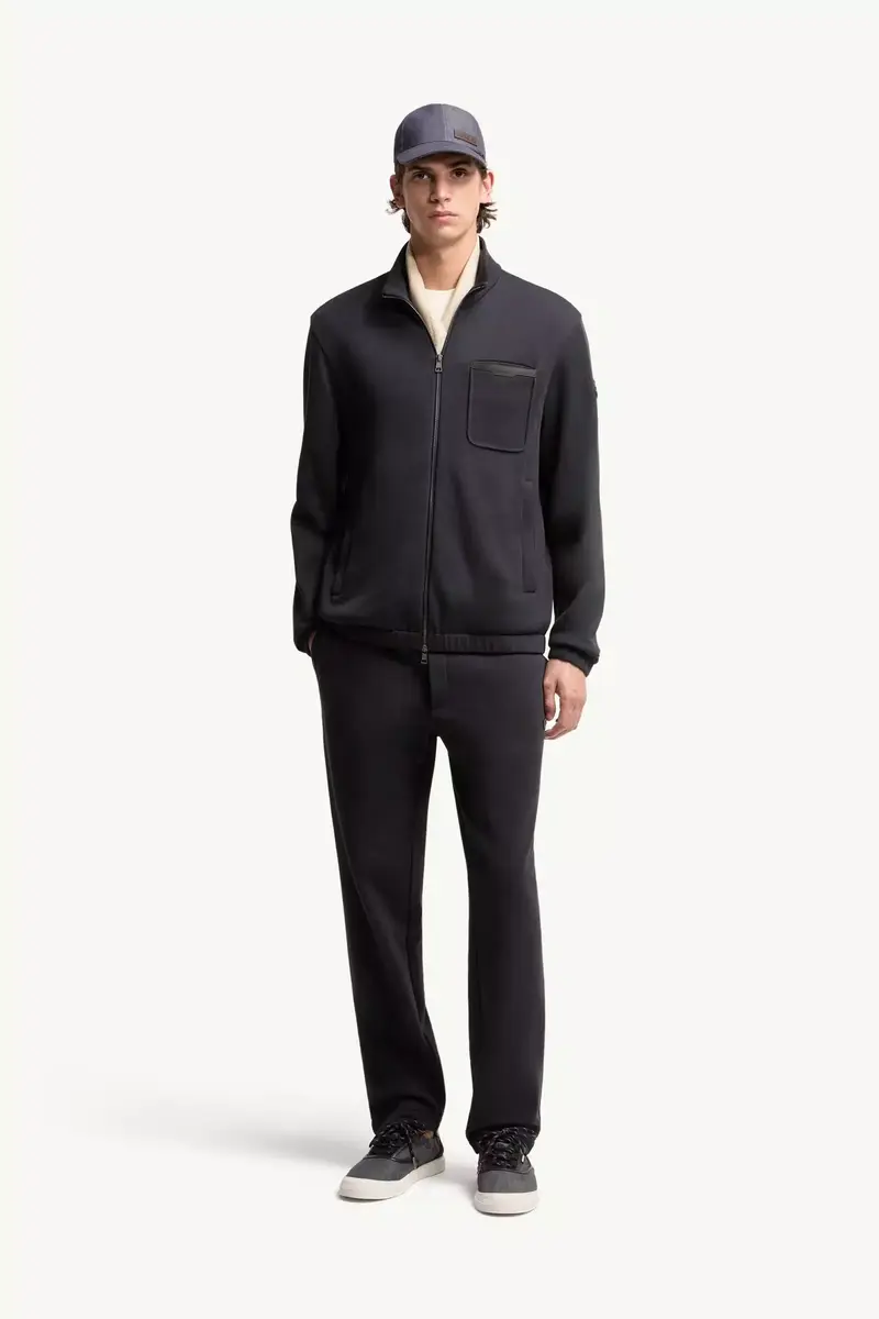 Moncler Cotton Blend Zip-up Sweatshirt | Thumbnail 3 Moncler Cotton Blend Zip-up Sweatshirt | Thumbnail 3