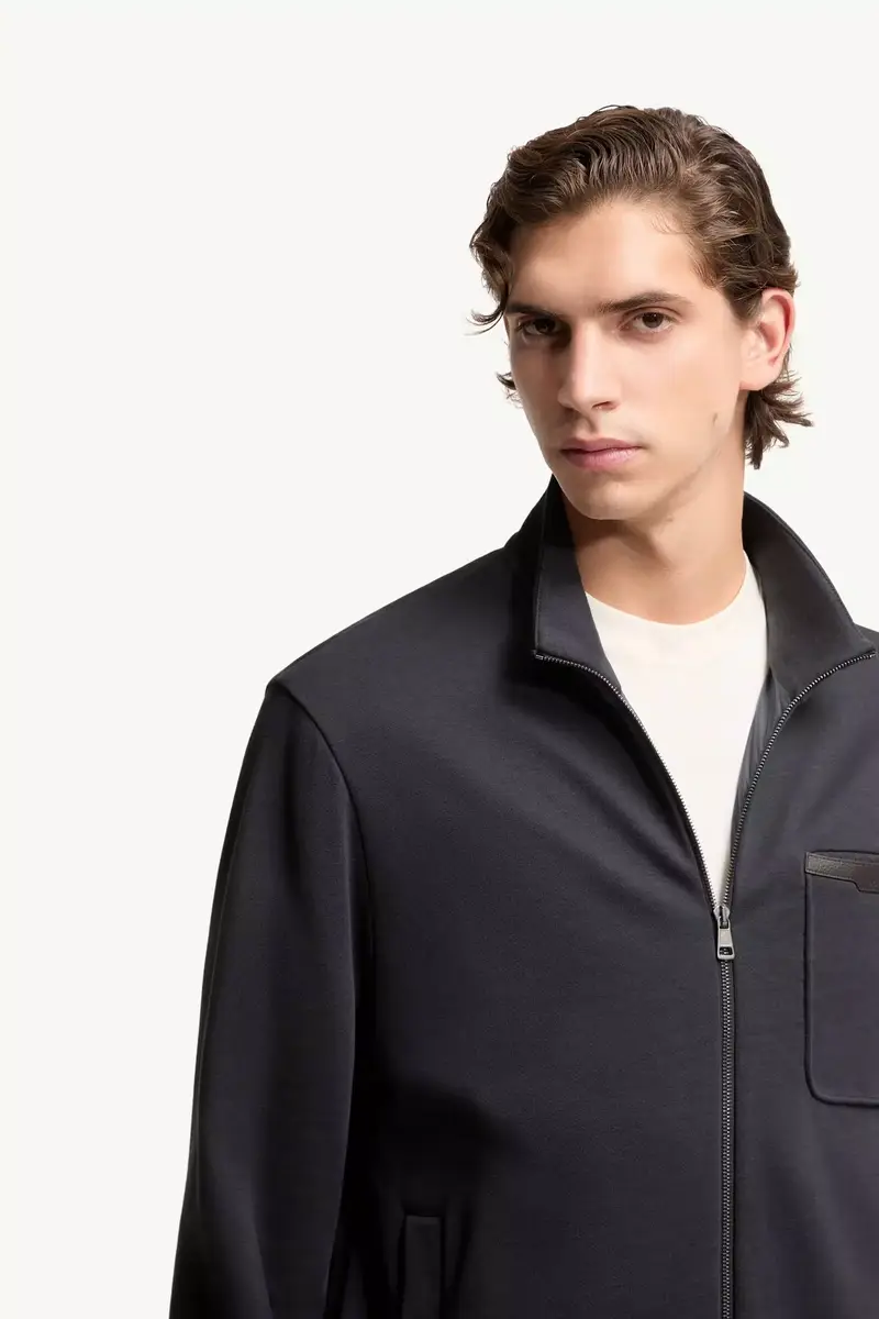 Moncler Cotton Blend Zip-up Sweatshirt | Thumbnail 7 Moncler Cotton Blend Zip-up Sweatshirt | Thumbnail 7