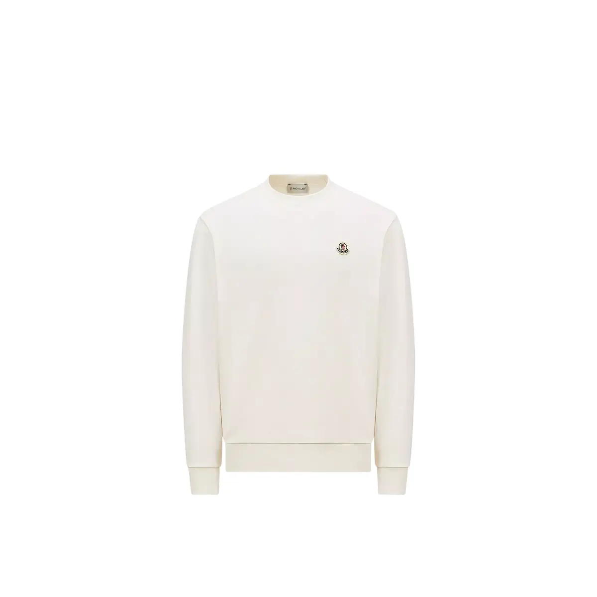 Logo Patch Cotton Sweatshirt Logo Patch Cotton Sweatshirt