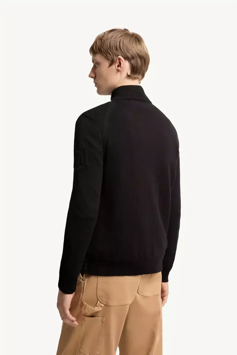Moncler Padded Zip-up Cotton Cardigan | Thumbnail 6