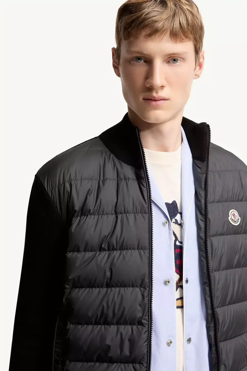 Moncler Padded Zip-up Cotton Cardigan | Thumbnail 7