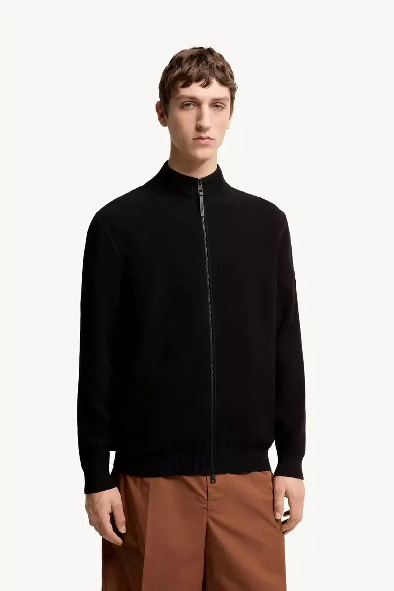 Moncler Cotton Zip-up Cardigan | Thumbnail 5