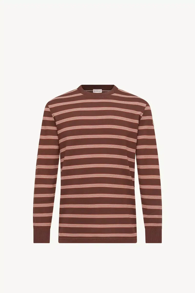 Moncler Striped Cotton Sweatshirt | Thumbnail 2