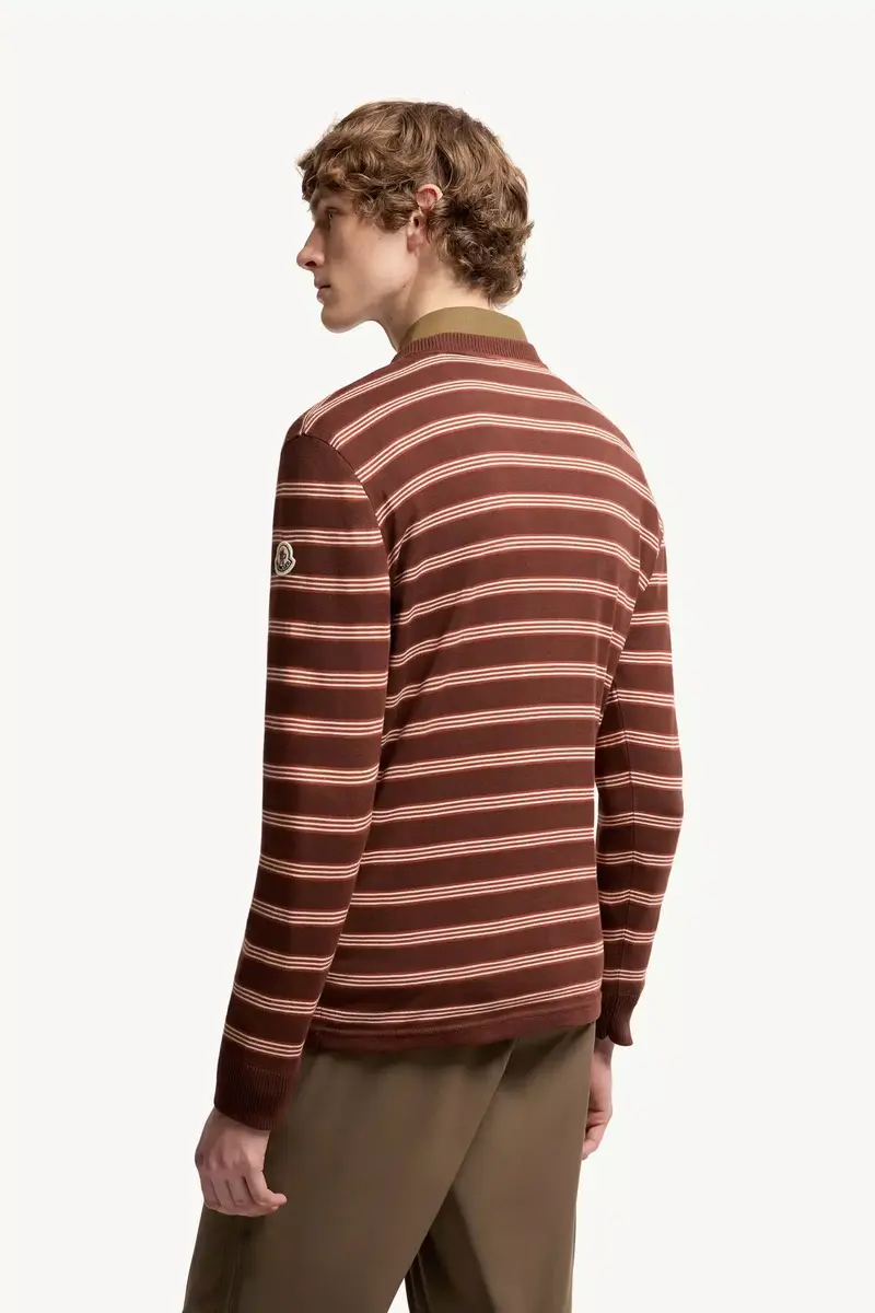 Moncler Striped Cotton Sweatshirt | Thumbnail 6