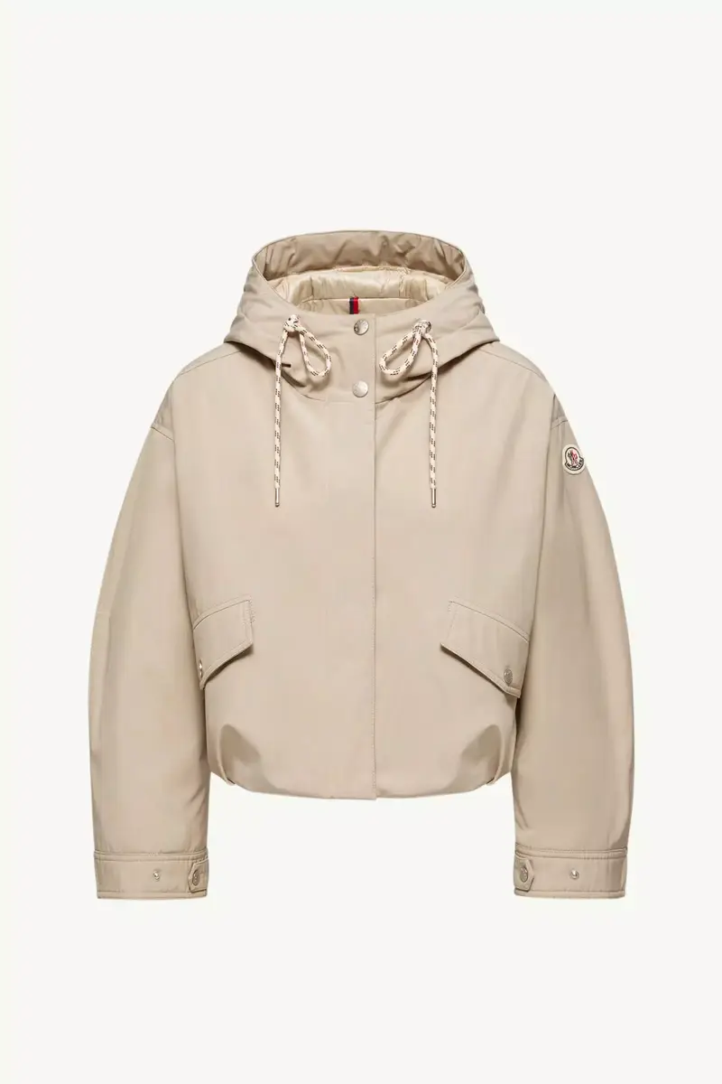 Moncler Eucalyptus Hooded Short Down Jacket | Thumbnail 2 Moncler Eucalyptus Hooded Short Down Jacket | Thumbnail 2