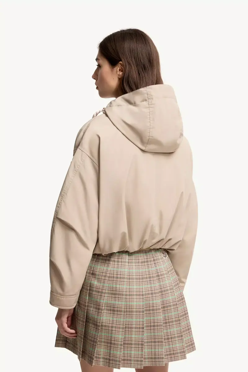 Moncler Eucalyptus Hooded Short Down Jacket | Thumbnail 6 Moncler Eucalyptus Hooded Short Down Jacket | Thumbnail 6
