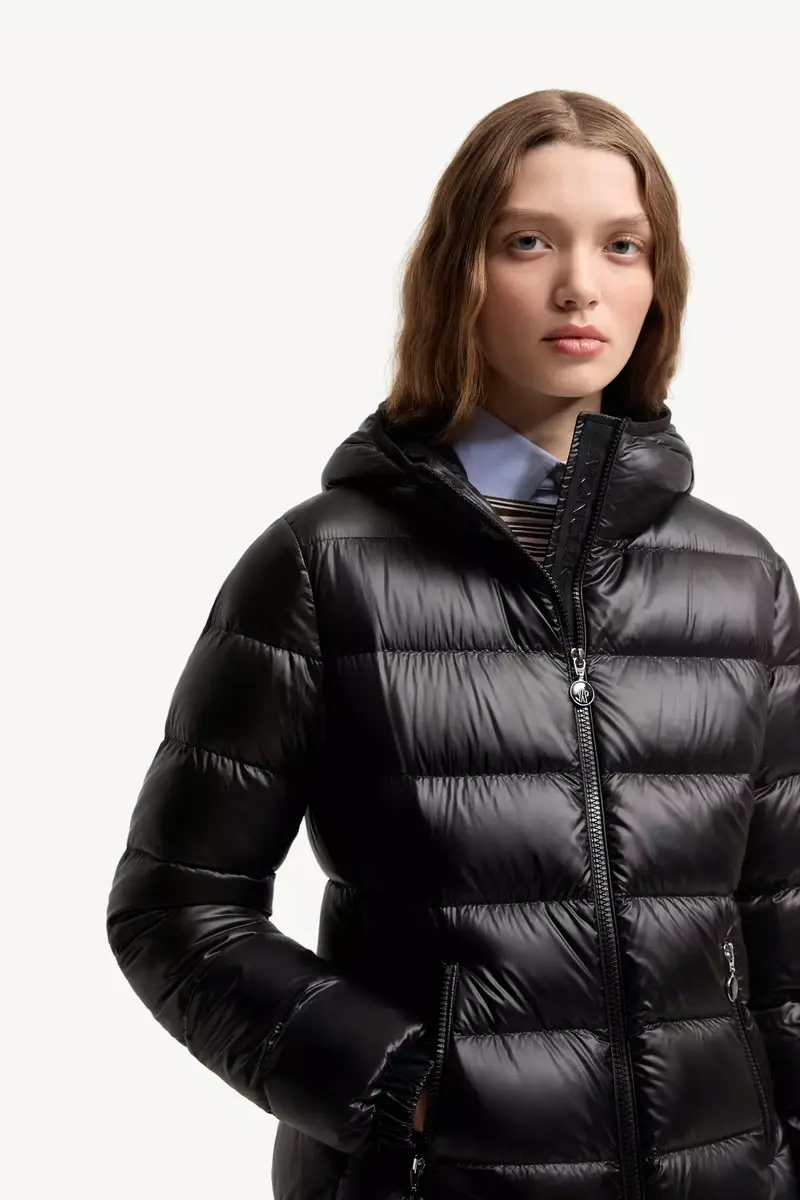 Moncler Glesse Hooded Short Down Jacket | Thumbnail 7 Moncler Glesse Hooded Short Down Jacket | Thumbnail 7