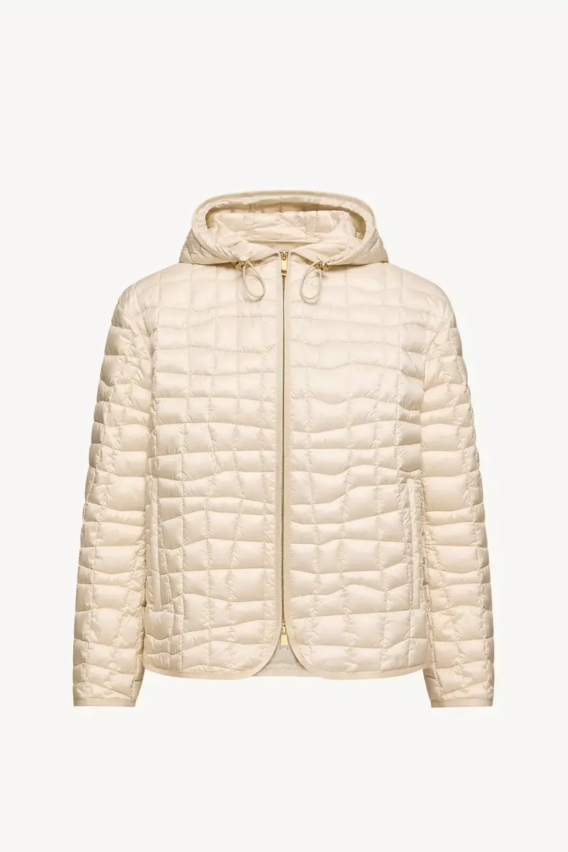 Moncler Eglantier Hooded Geometric-quilted Short Down Jacket | Thumbnail 2 Moncler Eglantier Hooded Geometric-quilted Short Down Jacket | Thumbnail 2