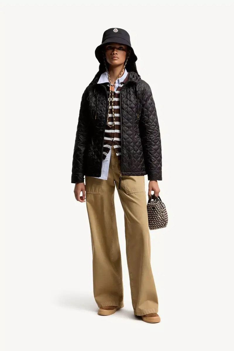 Moncler Arum Hooded Mid-length Down Jacket | Thumbnail 3 Moncler Arum Hooded Mid-length Down Jacket | Thumbnail 3