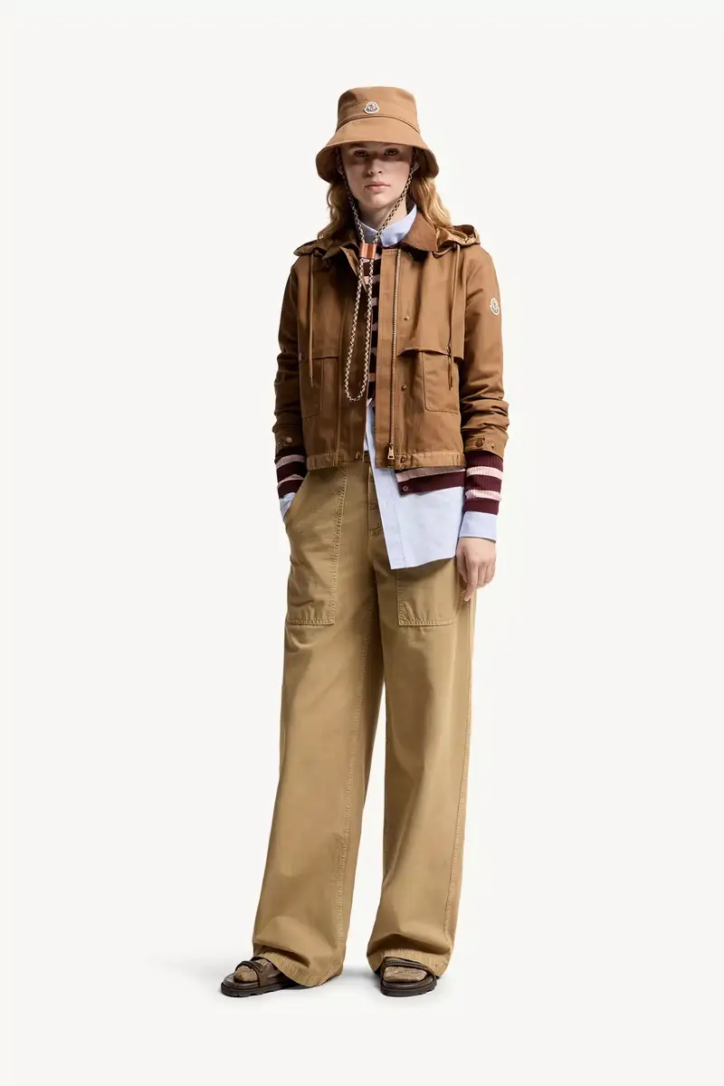 Moncler Aconitum Hooded Cotton & Linen Blend Shirt Jacket | Thumbnail 3