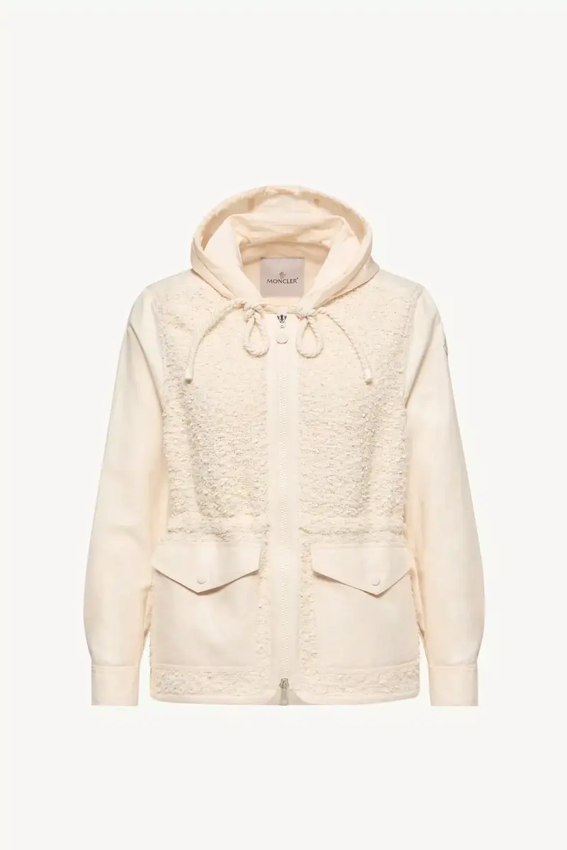 Moncler Erable Bouclé Hooded Jacket | Thumbnail 2 Moncler Erable Bouclé Hooded Jacket | Thumbnail 2