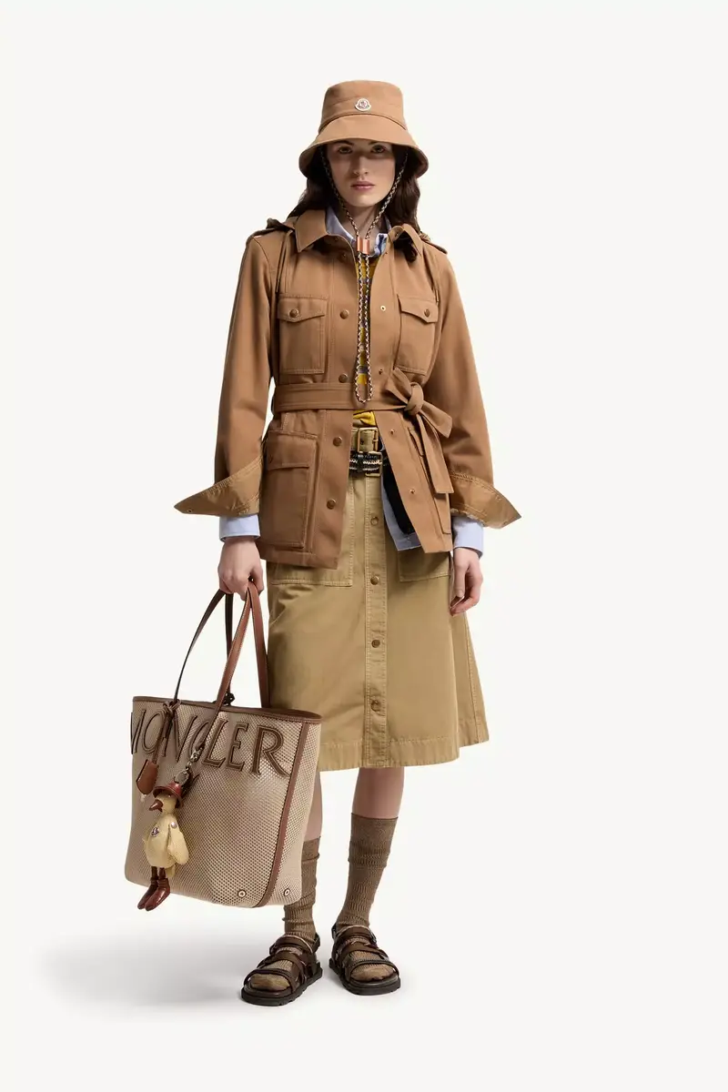 Moncler Centaurea Hooded Gabardine Field Jacket | Thumbnail 3