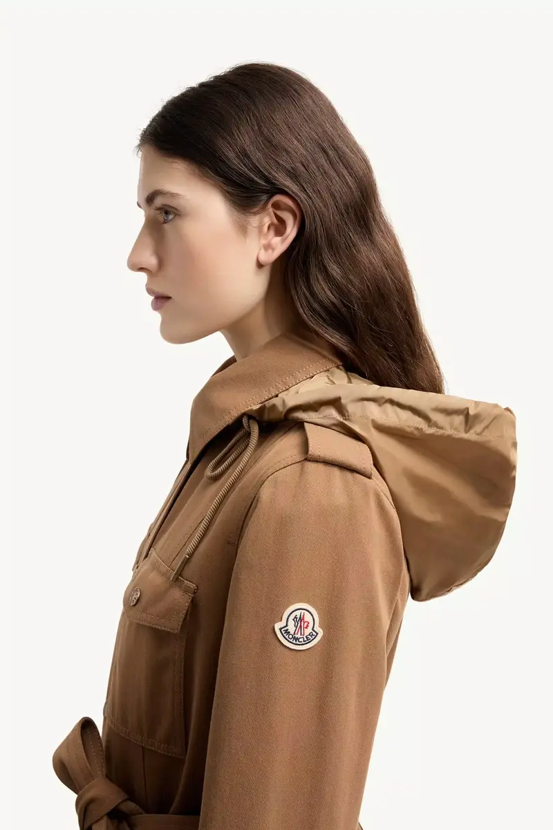 Moncler Centaurea Hooded Gabardine Field Jacket | Thumbnail 4