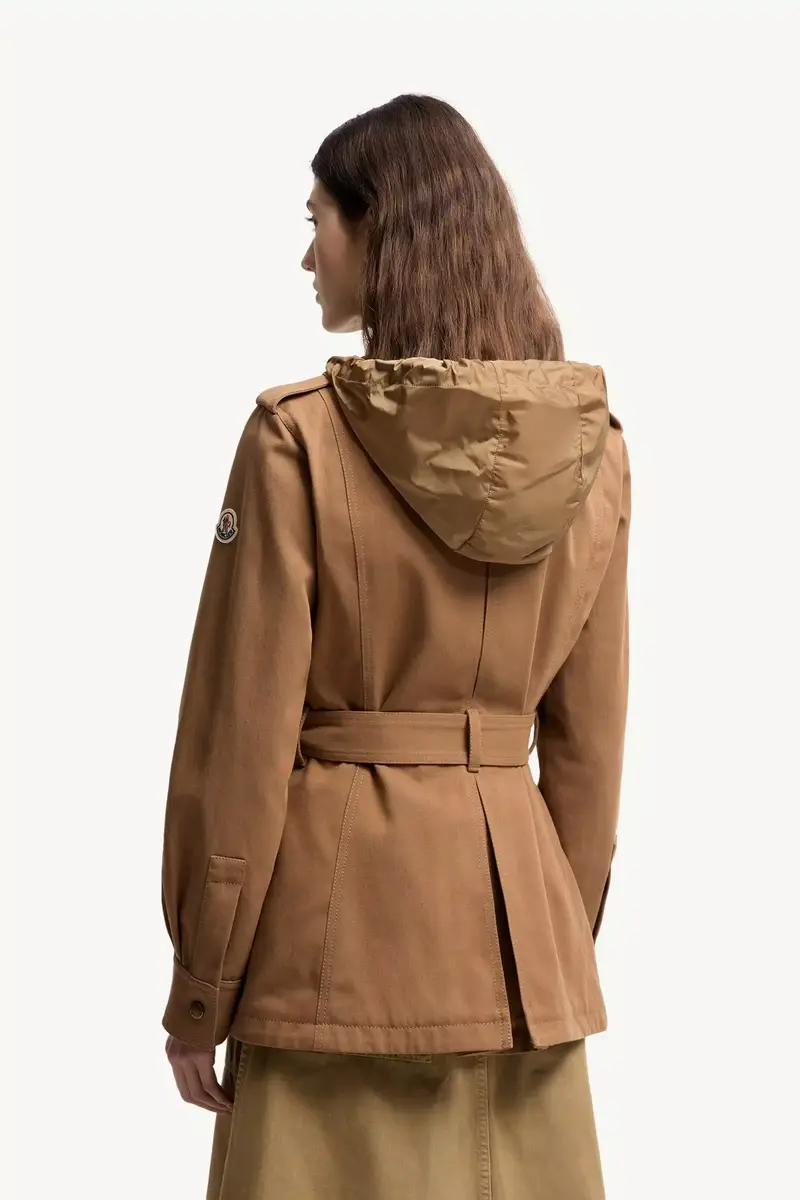 Moncler Centaurea Hooded Gabardine Field Jacket | Thumbnail 6