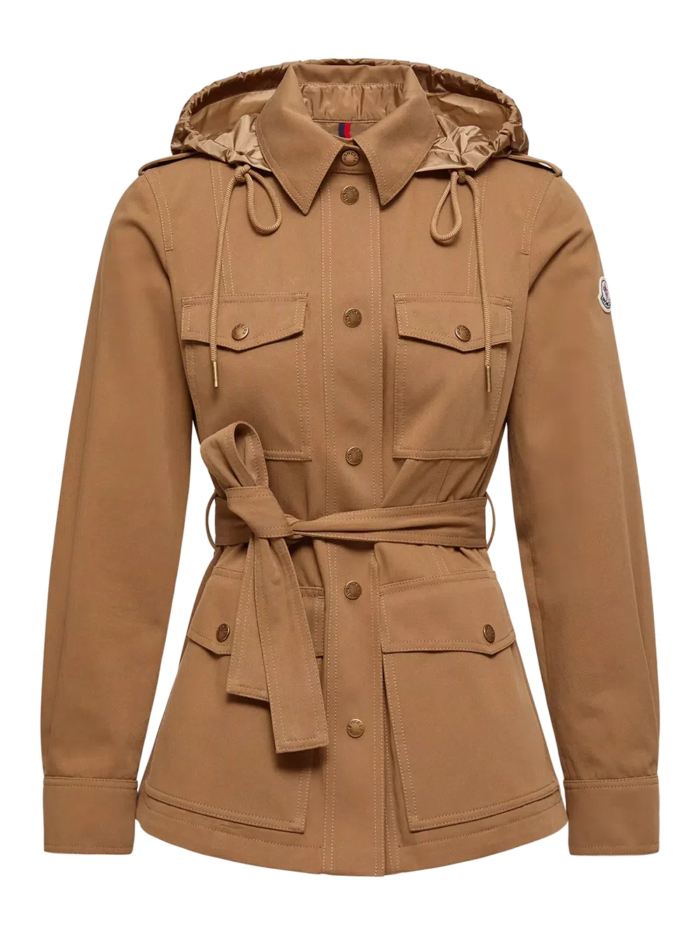 Centaurea Hooded Gabardine Field Jacket