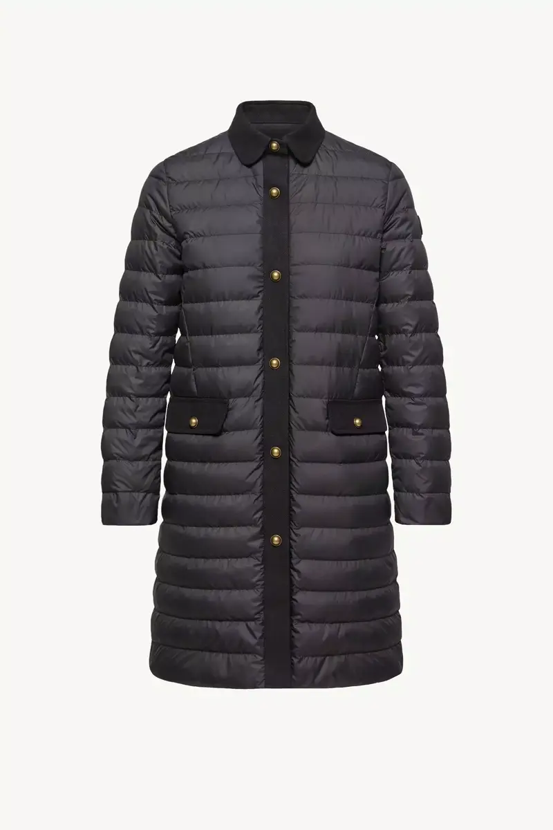 Moncler Jujulong Cotton & Linen-trimmed Down Jacket | Thumbnail 2 Moncler Jujulong Cotton & Linen-trimmed Down Jacket | Thumbnail 2