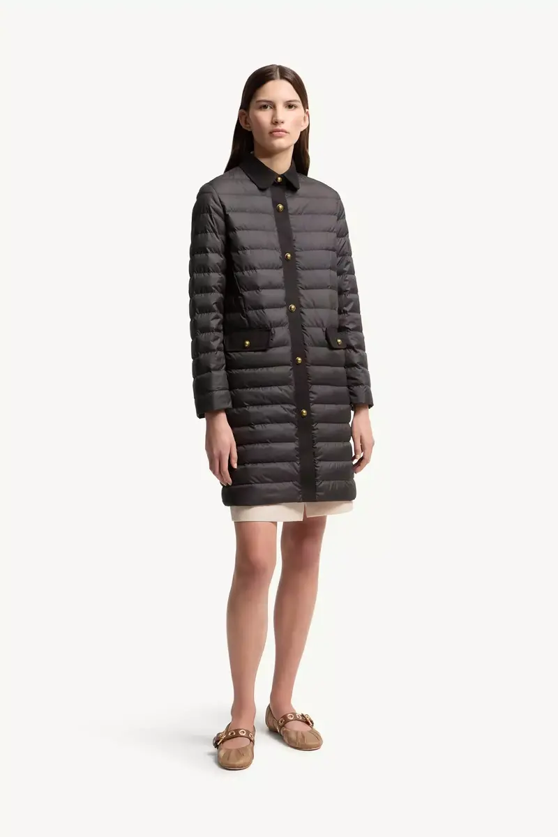 Moncler Jujulong Cotton & Linen-trimmed Down Jacket | Thumbnail 5 Moncler Jujulong Cotton & Linen-trimmed Down Jacket | Thumbnail 5