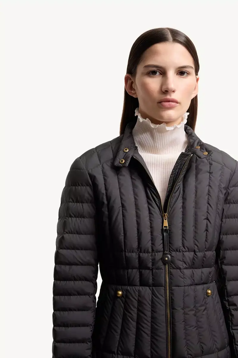 Moncler Menthelong Vertical-quilted Hooded Down Jacket | Thumbnail 7 Moncler Menthelong Vertical-quilted Hooded Down Jacket | Thumbnail 7