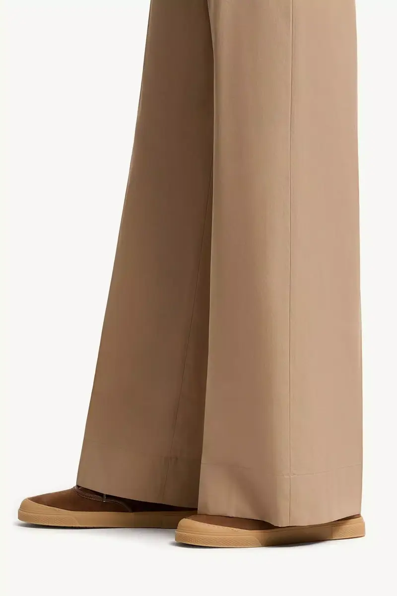 Moncler Cotton Poplin Pants | Thumbnail 4 Moncler Cotton Poplin Pants | Thumbnail 4