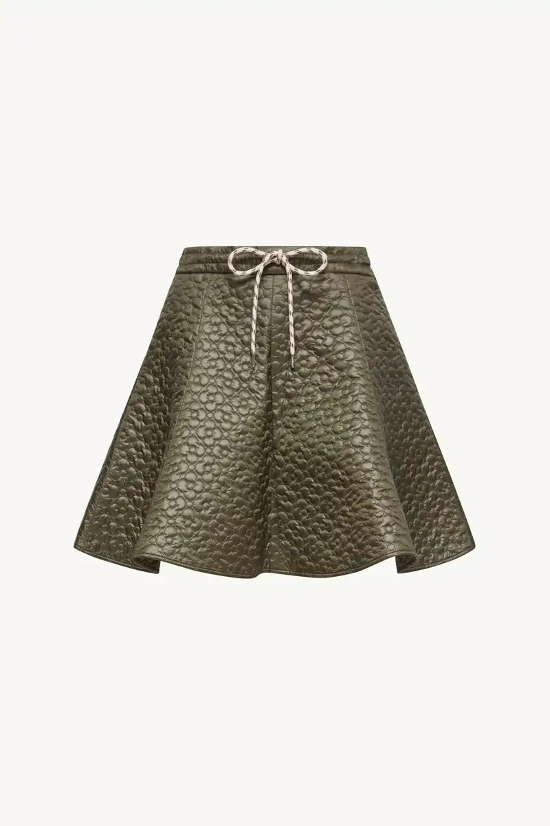 Moncler Floral-quilted Padded Mini Skirt | Thumbnail 2