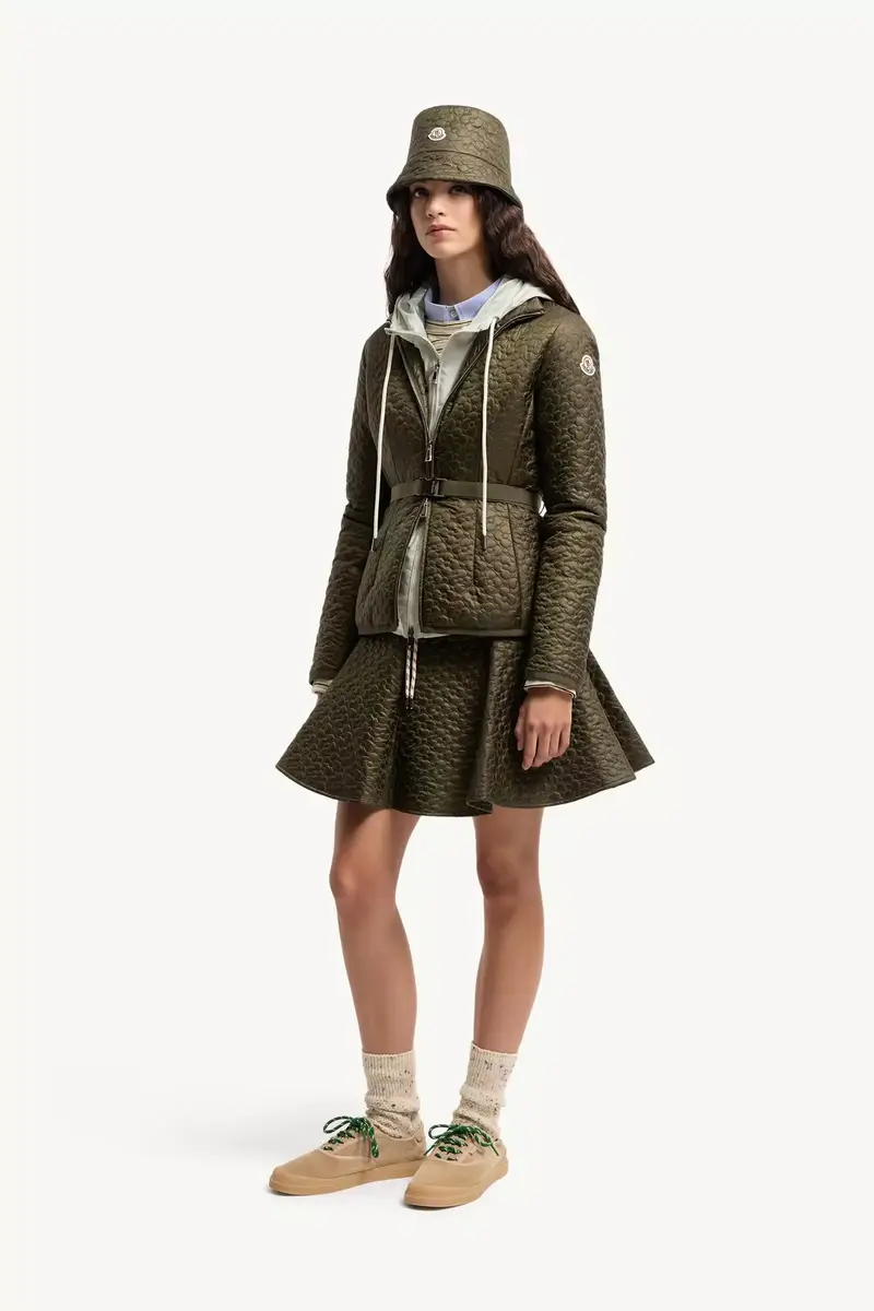 Moncler Floral-quilted Padded Mini Skirt | Thumbnail 3