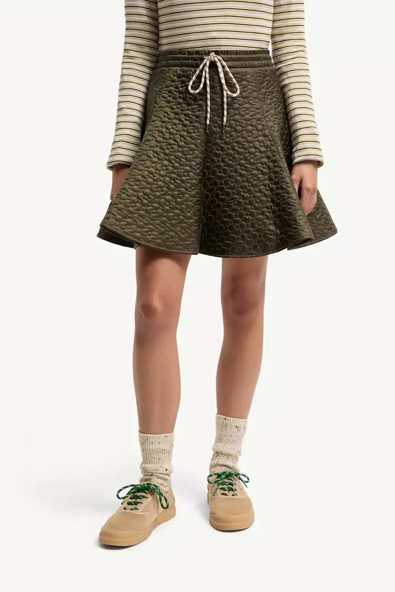 Moncler Floral-quilted Padded Mini Skirt | Thumbnail 5