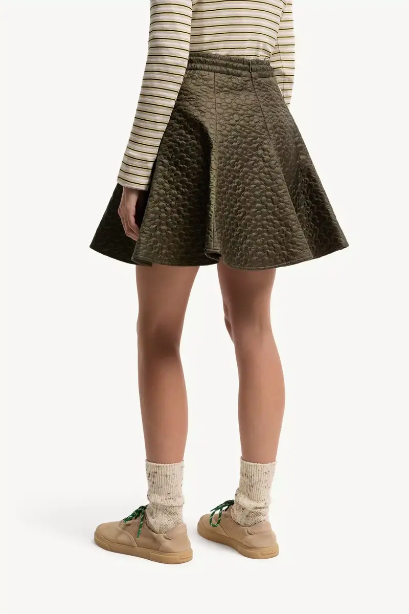 Moncler Floral-quilted Padded Mini Skirt | Thumbnail 6