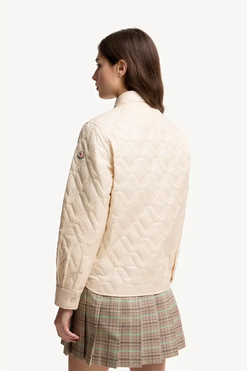 Moncler Diamond-quilted Padded Shirt Jacket | Thumbnail 6