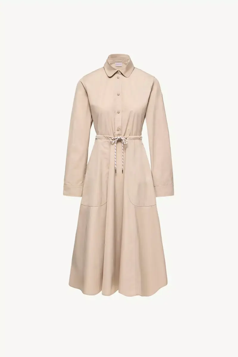 Moncler Poplin Midi Shirt Dress | Thumbnail 2