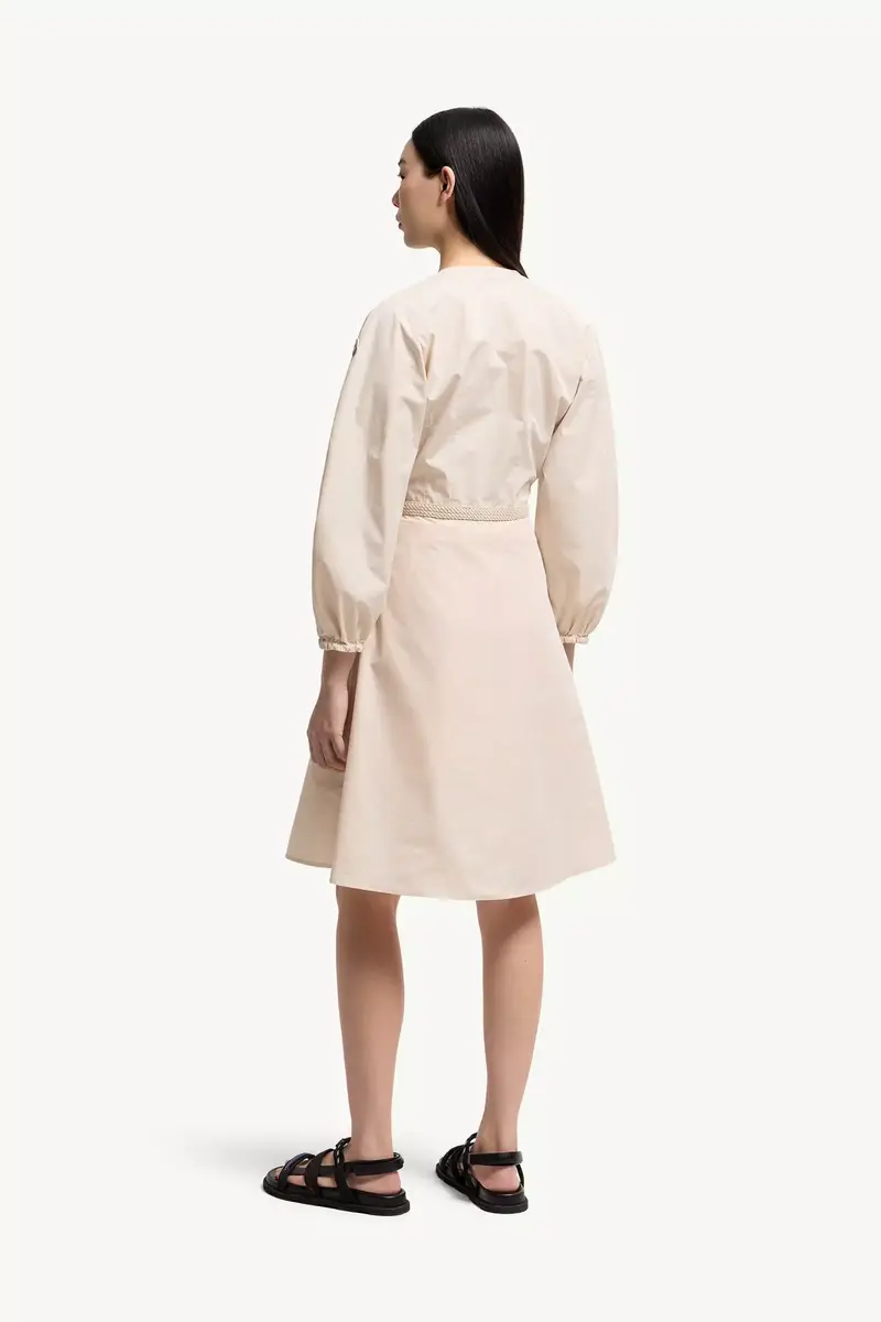 Moncler Pleated Poplin Dress | Thumbnail 6 Moncler Pleated Poplin Dress | Thumbnail 6