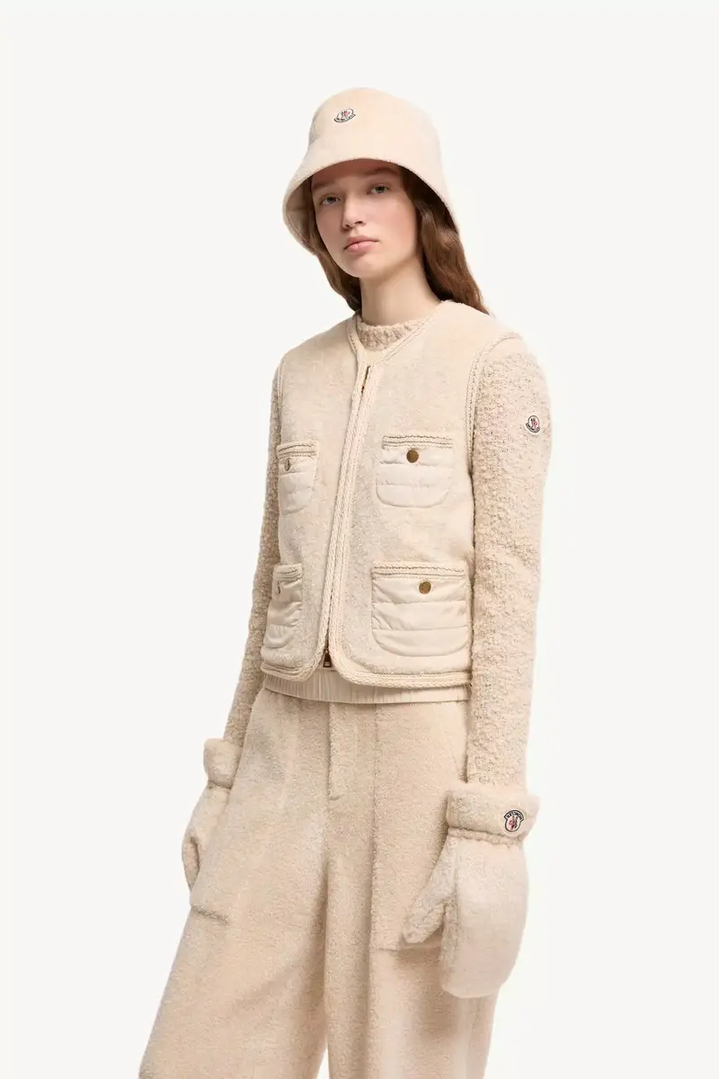 Moncler Teddy Mittens | Thumbnail 3 Moncler Teddy Mittens | Thumbnail 3