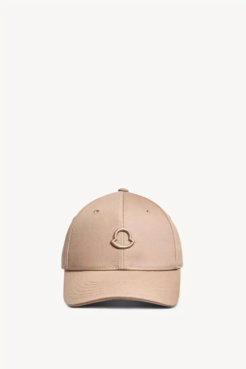 Moncler Logo Cotton Gabardine Baseball Cap | Thumbnail 2 Moncler Logo Cotton Gabardine Baseball Cap | Thumbnail 2