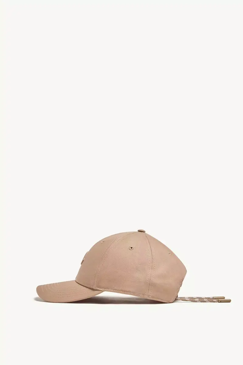 Moncler Logo Cotton Gabardine Baseball Cap | Thumbnail 4 Moncler Logo Cotton Gabardine Baseball Cap | Thumbnail 4