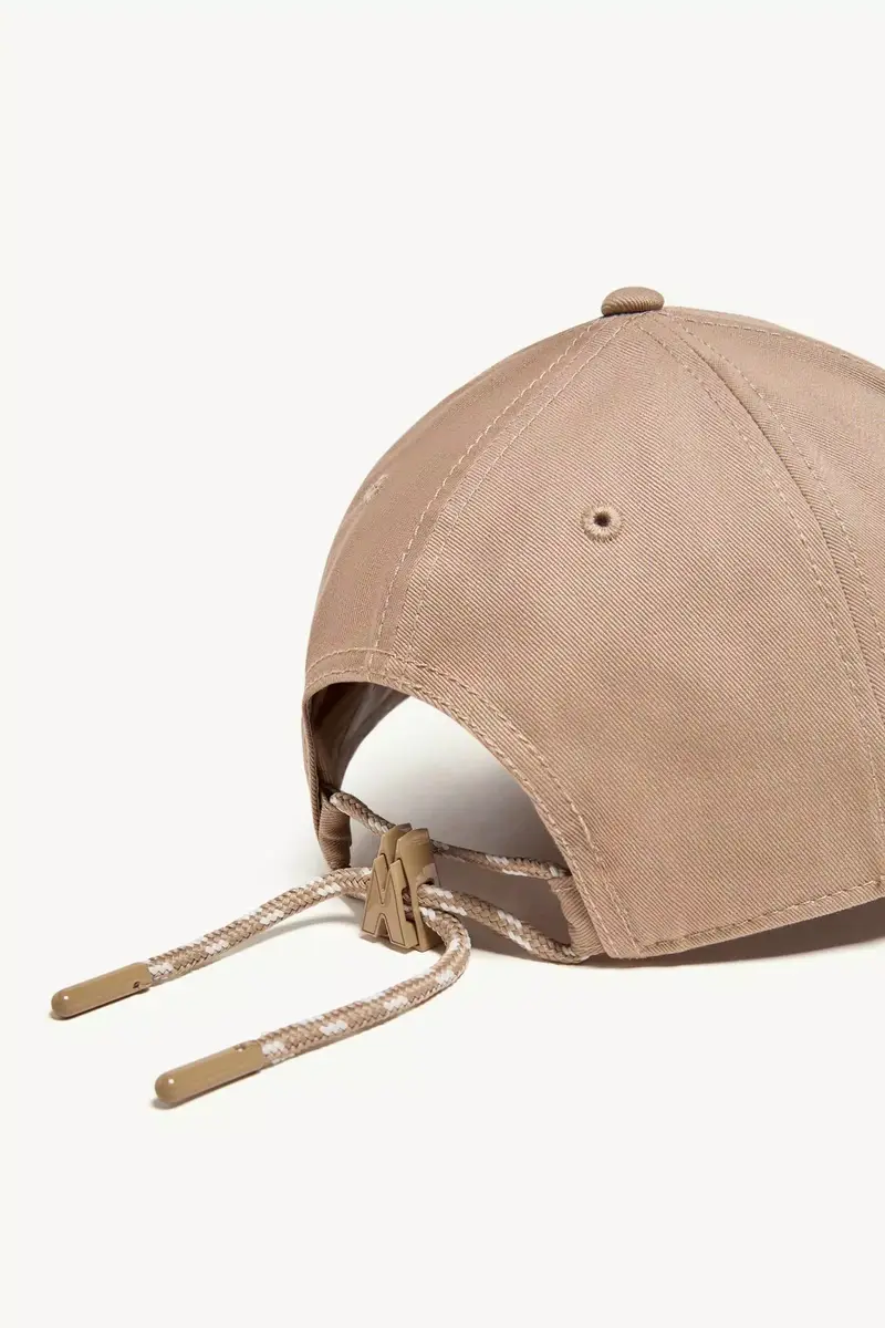 Moncler Logo Cotton Gabardine Baseball Cap | Thumbnail 5 Moncler Logo Cotton Gabardine Baseball Cap | Thumbnail 5