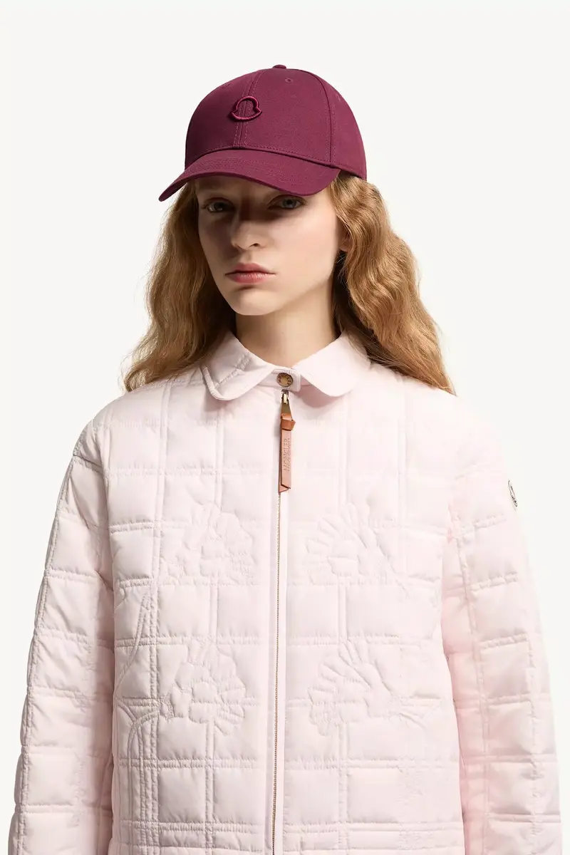 Moncler Logo Cotton Gabardine Baseball Cap | Thumbnail 3