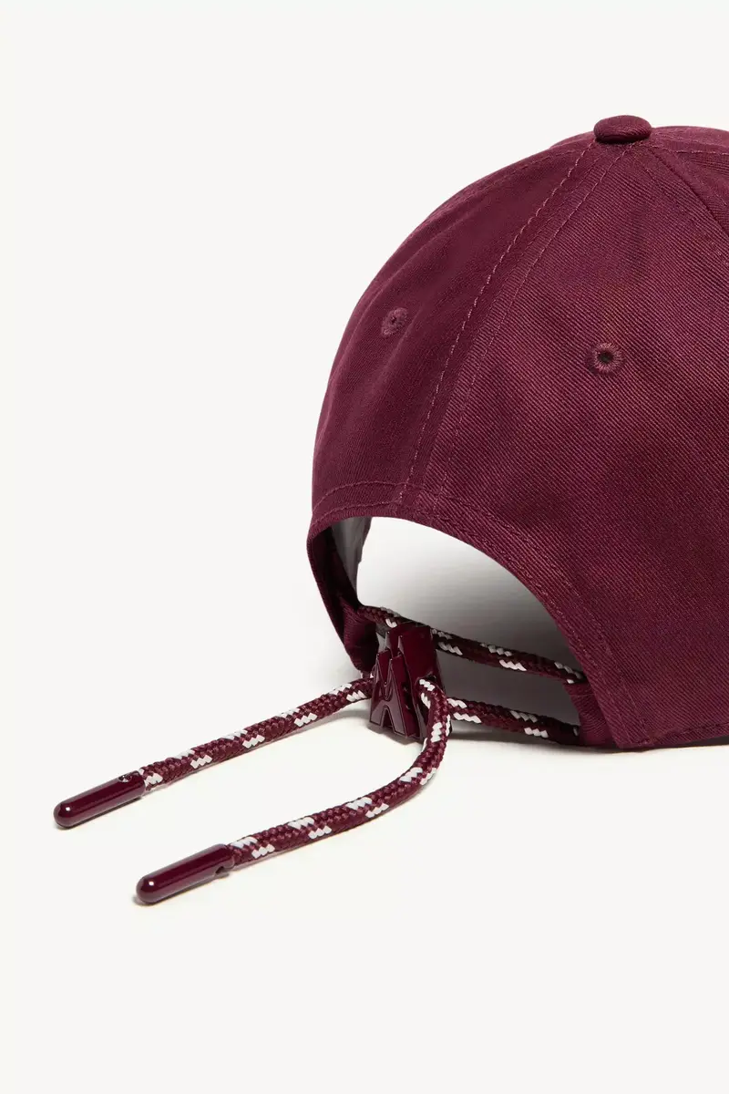 Moncler Logo Cotton Gabardine Baseball Cap | Thumbnail 5