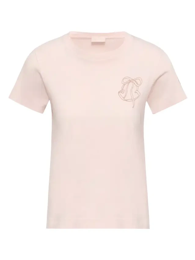 Embroidered Logo Cotton T-shirt Embroidered Logo Cotton T-shirt