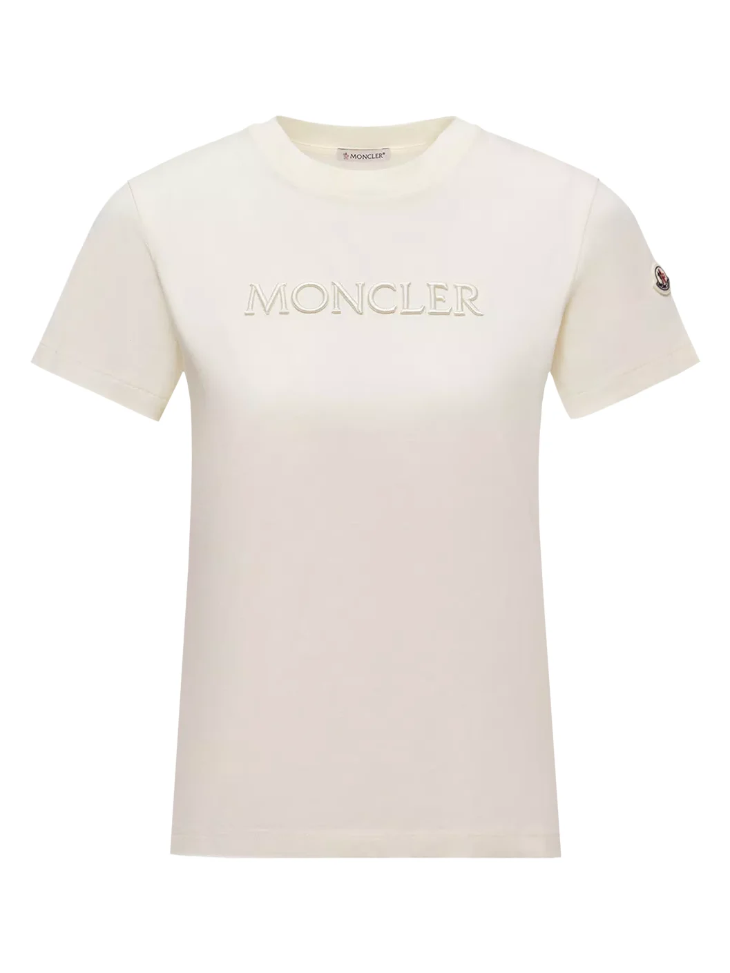 Embroidered Tonal Logo Cotton T-shirt Embroidered Tonal Logo Cotton T-shirt