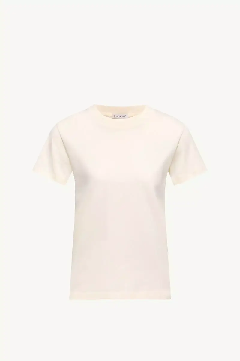 Moncler Embroidered Logo Cotton T-shirt | Thumbnail 2 Moncler Embroidered Logo Cotton T-shirt | Thumbnail 2