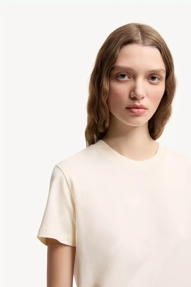 Moncler Embroidered Logo Cotton T-shirt | Thumbnail 7 Moncler Embroidered Logo Cotton T-shirt | Thumbnail 7