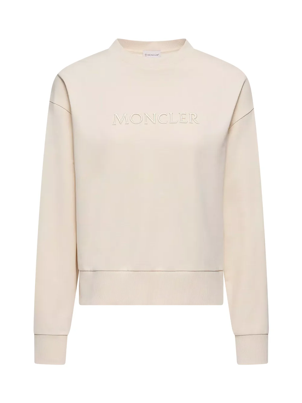 Embroidered Logo Cotton Sweatshirt Embroidered Logo Cotton Sweatshirt