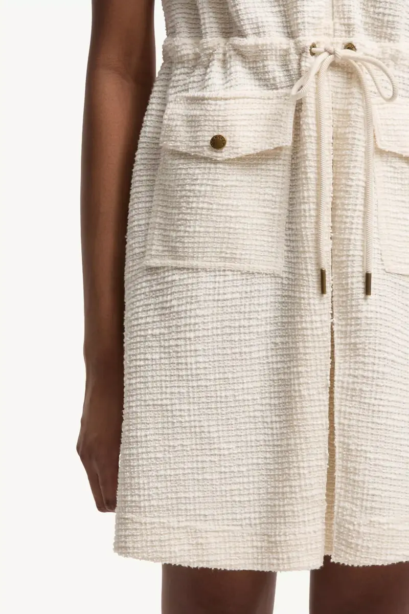 Moncler Bouclé Mini Dress | Thumbnail 8 Moncler Bouclé Mini Dress | Thumbnail 8