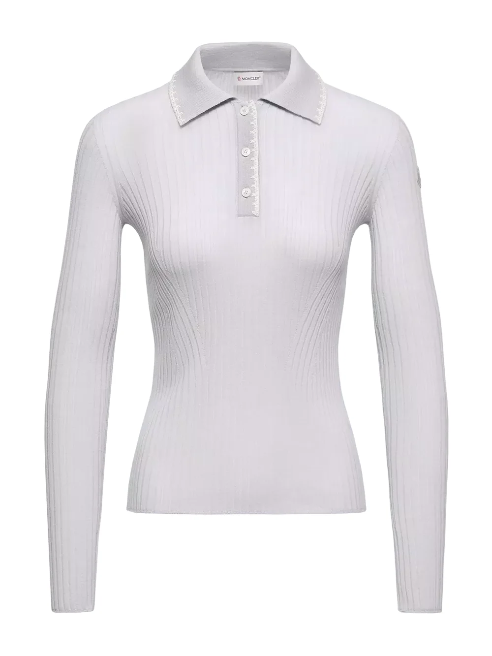 Wool Long Sleeve Polo Shirt Wool Long Sleeve Polo Shirt