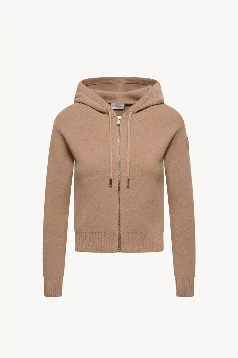 Moncler Cashmere & Wool Zip-up Hoodie | Thumbnail 2 Moncler Cashmere & Wool Zip-up Hoodie | Thumbnail 2