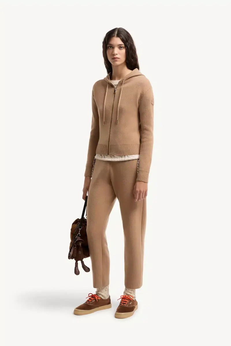 Moncler Cashmere & Wool Zip-up Hoodie | Thumbnail 3 Moncler Cashmere & Wool Zip-up Hoodie | Thumbnail 3